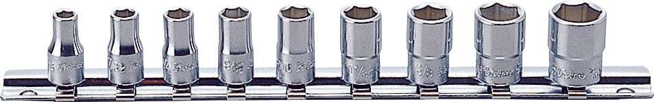 Ko-ken RS2400M/12 1/4 Sq. Dr. Socket set  4-14mm 6 point   12 pieces