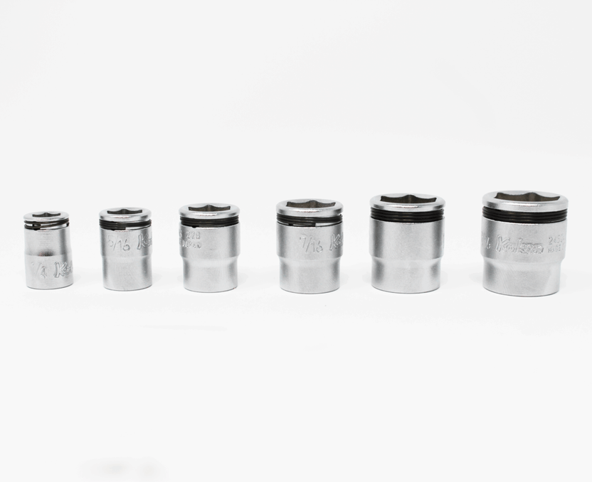 Ko-ken RS2450MS/11 1/4 Sq. Dr. Short NUT GRIPÂ® Socket Set,  5-14mm  -  11 pieces - RS2450MS/11 Main image