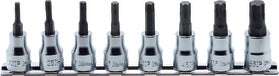 Ko-ken RS3025/8-L100R 3/8 Sq. Dr. 8 Piece Round Shank TORXÂ® Bit Socket set T20-T55