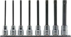 Ko-ken RS3025/8-L100RH 3/8 Sq. Dr. 8 Piece Round Shank Tamper-Resistant TORXÂ® Bit Socket set T20H-T55H