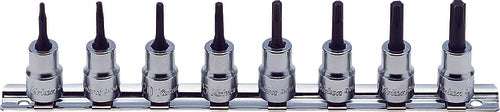 Ko-ken RS3025/8-L50 3/8 Sq. Dr. 8 Piece TORXÂ® Bit Socket set TORX T10-T45
