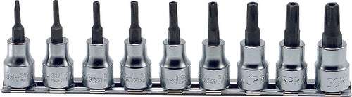 Ko-ken RS3025Z/8-L50 3/8 Sq. Dr. 8 Piece Z-Series TORXÂ® Bit Socket set T20-T55
