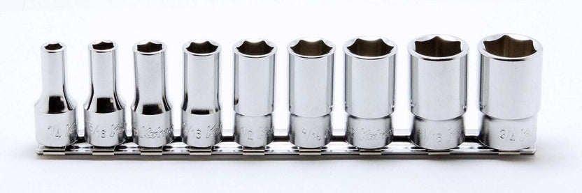 Ko-ken RS3300XZ/12 3/8 Sq. Dr. Socket set  7-19mm 6 point 300mm Z-series 12 pieces Main image