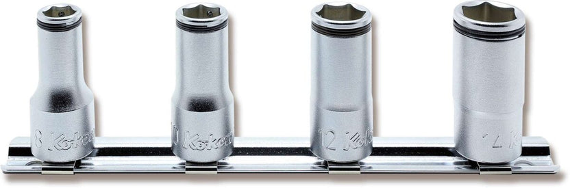Ko-ken RS3400A/9 3/8 Sq. Dr. Socket set  1/4-3/4 6 point 200mm  9 pieces Main image