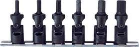 Ko-ken RS3440A/8 3/8 Sq. Dr. Universal Socket set  5/16-3/4 6 point 200mm  8 pieces
