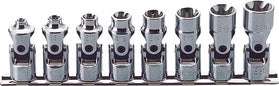 Ko-ken RS3441M/11 3/8 Sq. Dr. Universal NUT GRIPÂ® Socket set  8mm-19mm - 11 pieces Main image