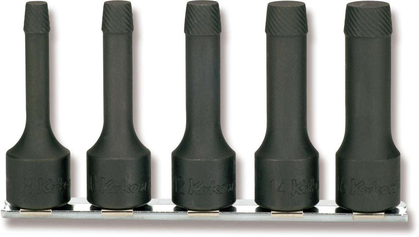 Ko-ken RS4300A/10 1/2 Sq. Dr. Socket set  3/8-15/16 6 point 300mm  10 pieces Main image
