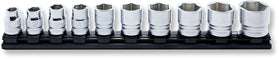 Ko-ken RS4400W/8 1/2 Sq. Dr. Socket Set Whitworth 3/16-5/8 6 point 250mm  8 pieces