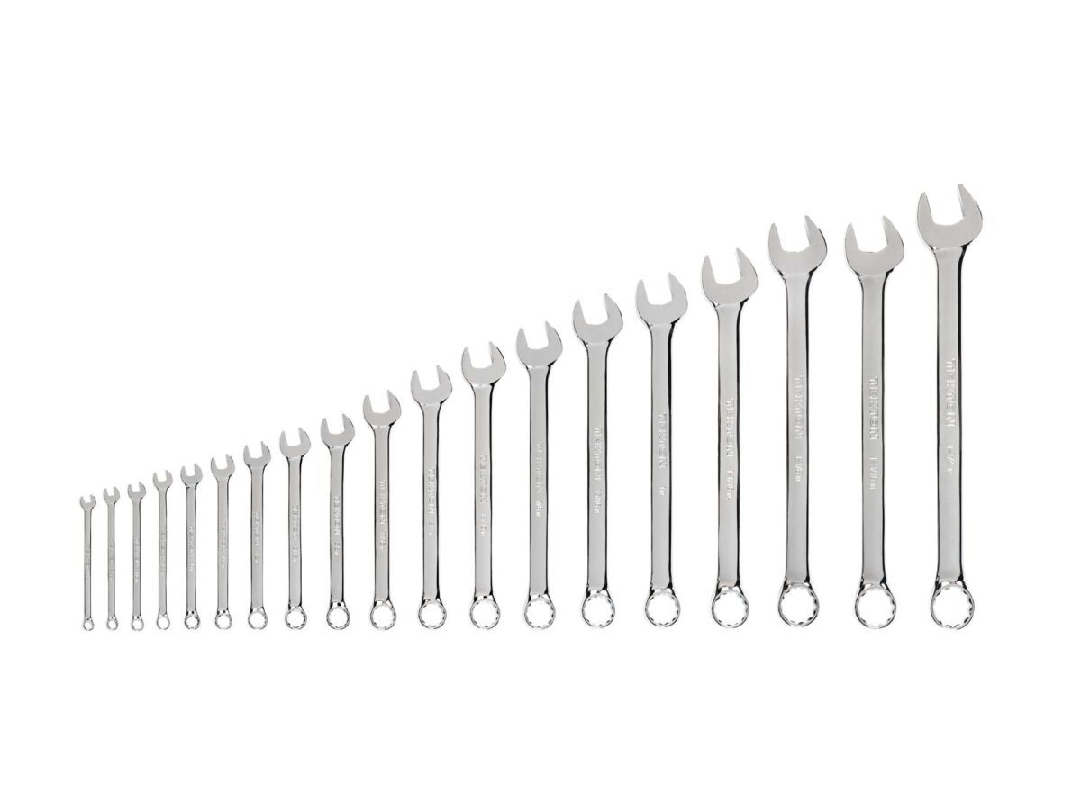 TEKTON Combination Wrench Set, 19-Piece (1/4 - 1-1/4 in.) | WCB90104 Main image