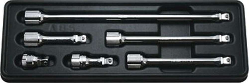3/8 Sq. Dr. Wobble-Fix Extension Bar set 32-250mm ABS Tray 6 pieces Main image