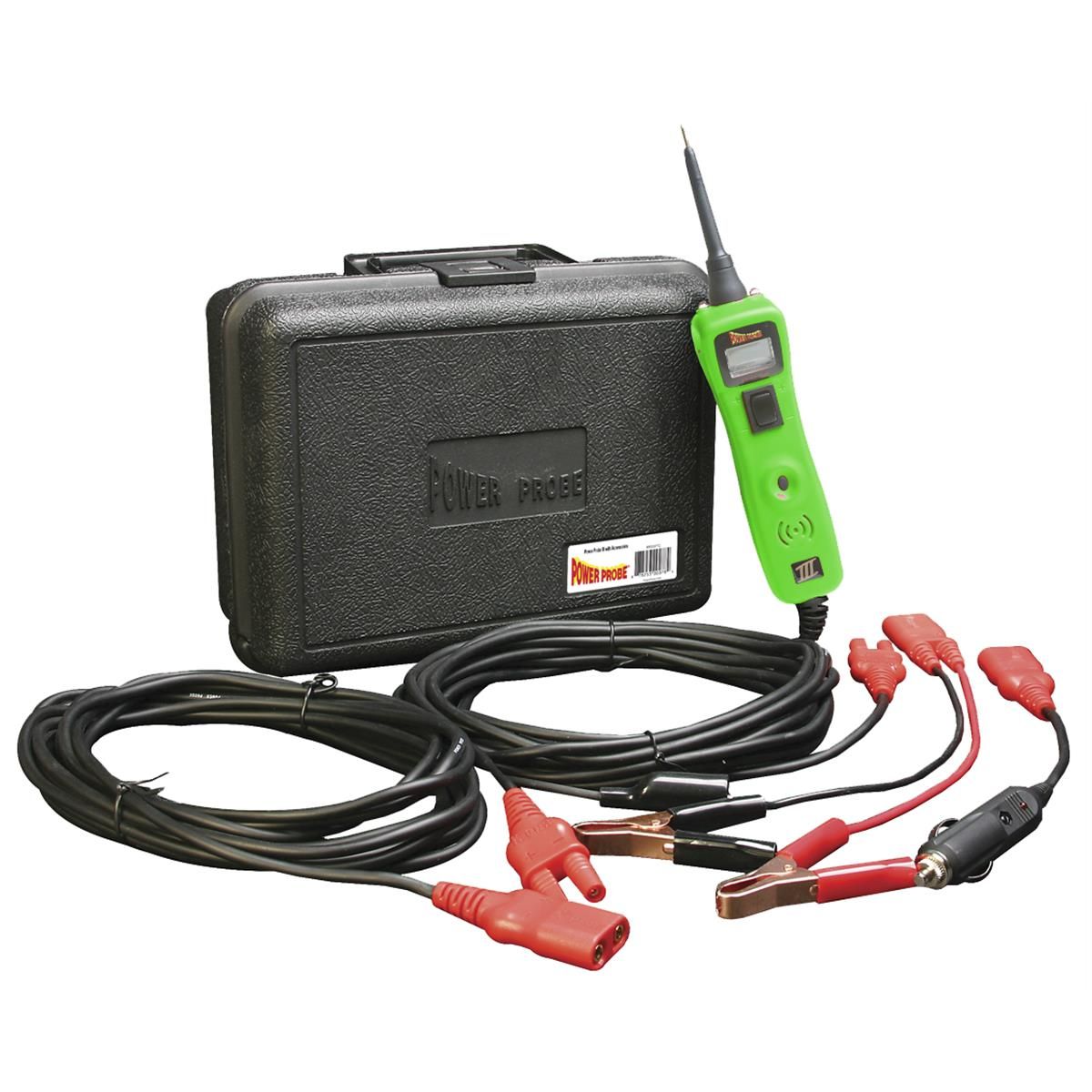 Power Probe 3 Green w/Plastic Case