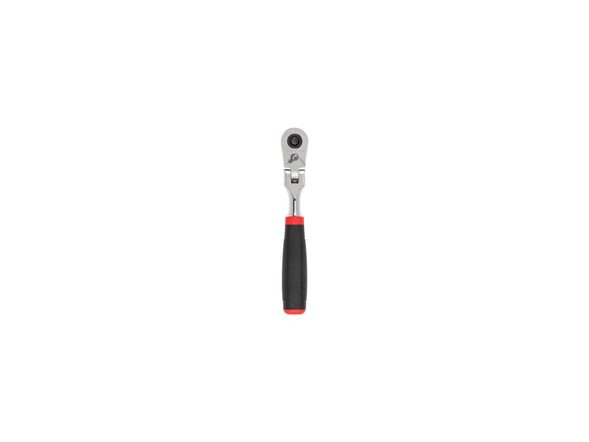 TEKTON 1/4 Inch Drive x 6 Inch Flex Head Quick-Release Comfort Grip Ratchet | SRH32006 Main image