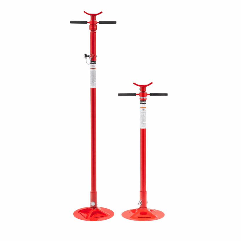 3/4 Ton Quick-Adjust Underhoist Stand and Short Underhoist Stand Combo Main image