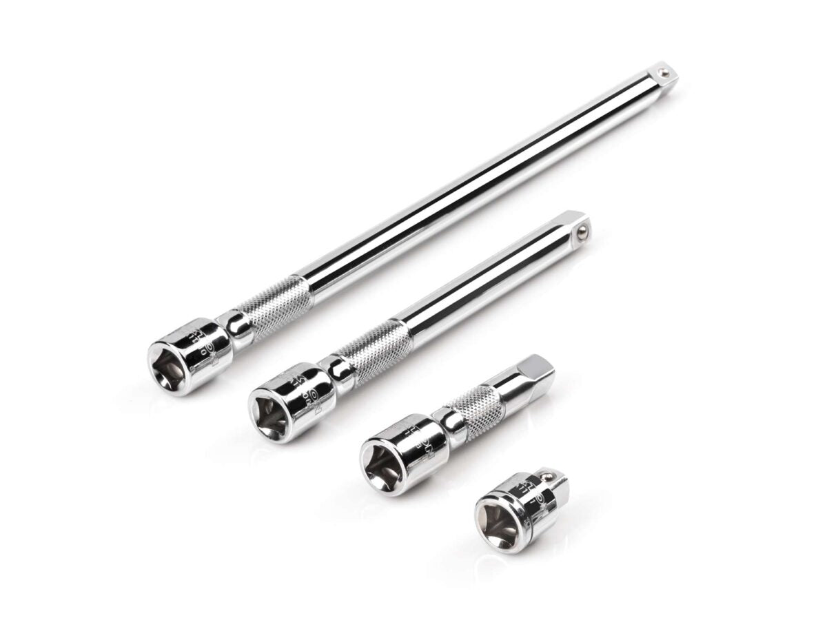 TEKTON 3/8 Inch Drive Extension Set, 4-Piece (1, 3, 6, 10 in.) | SHA91011