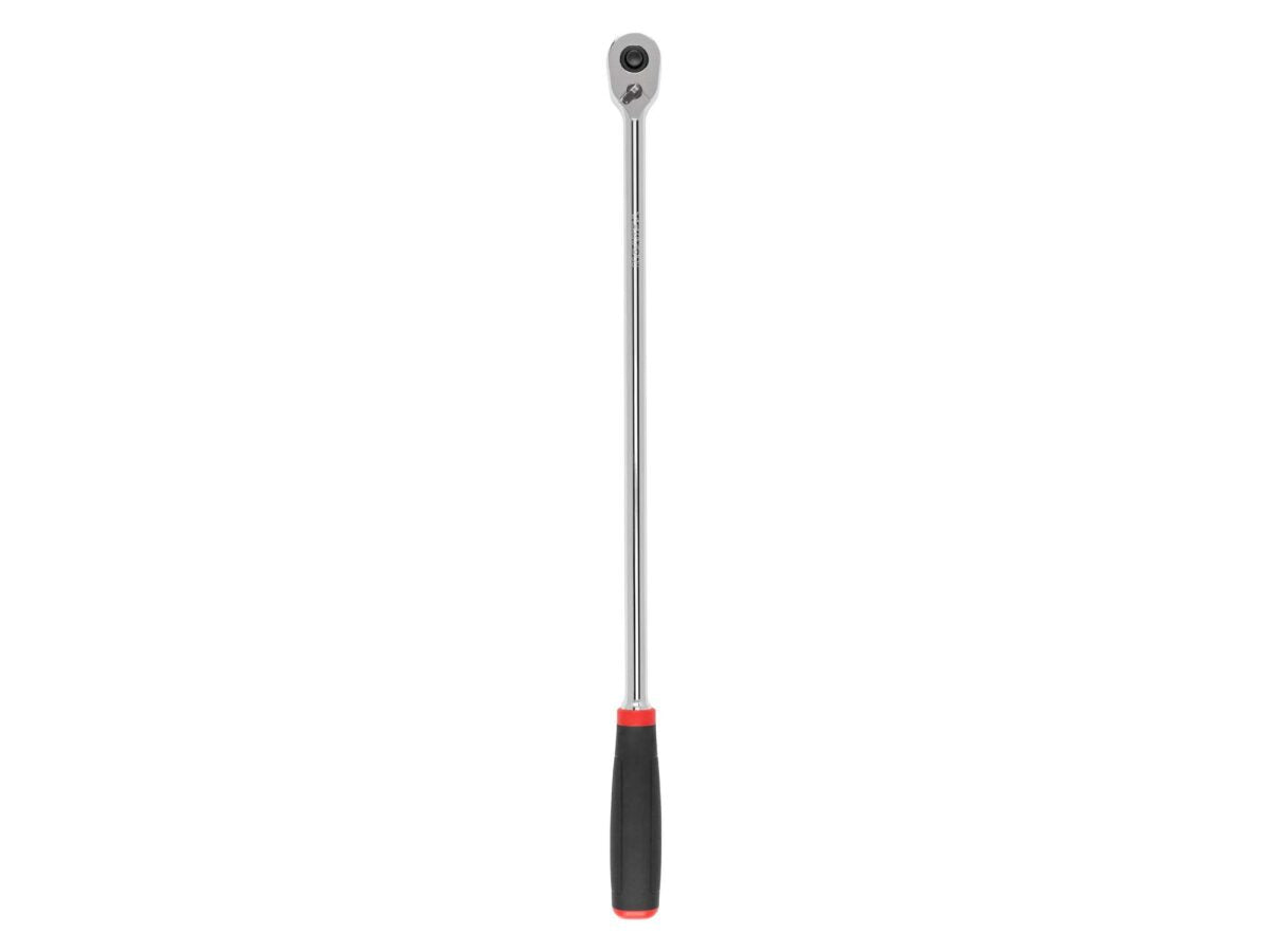 TEKTON 3/8 Inch Drive x 18 Inch Quick-Release Comfort Grip Extra-Long Ratchet | SRH12118