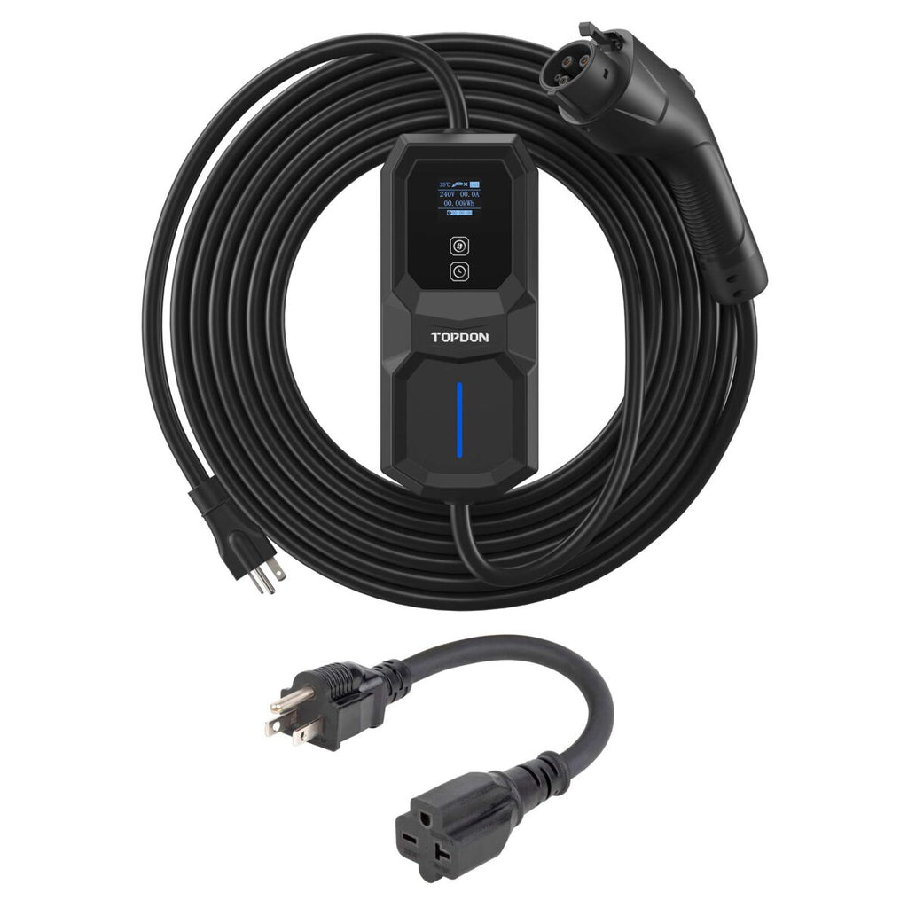 PulseQ AC Portable 16A - NEMA 6-20 Plug, 5-15 Adapter