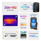 TC003 - 5" Thermal Imaging Camera Tablet 256x192 Resolution