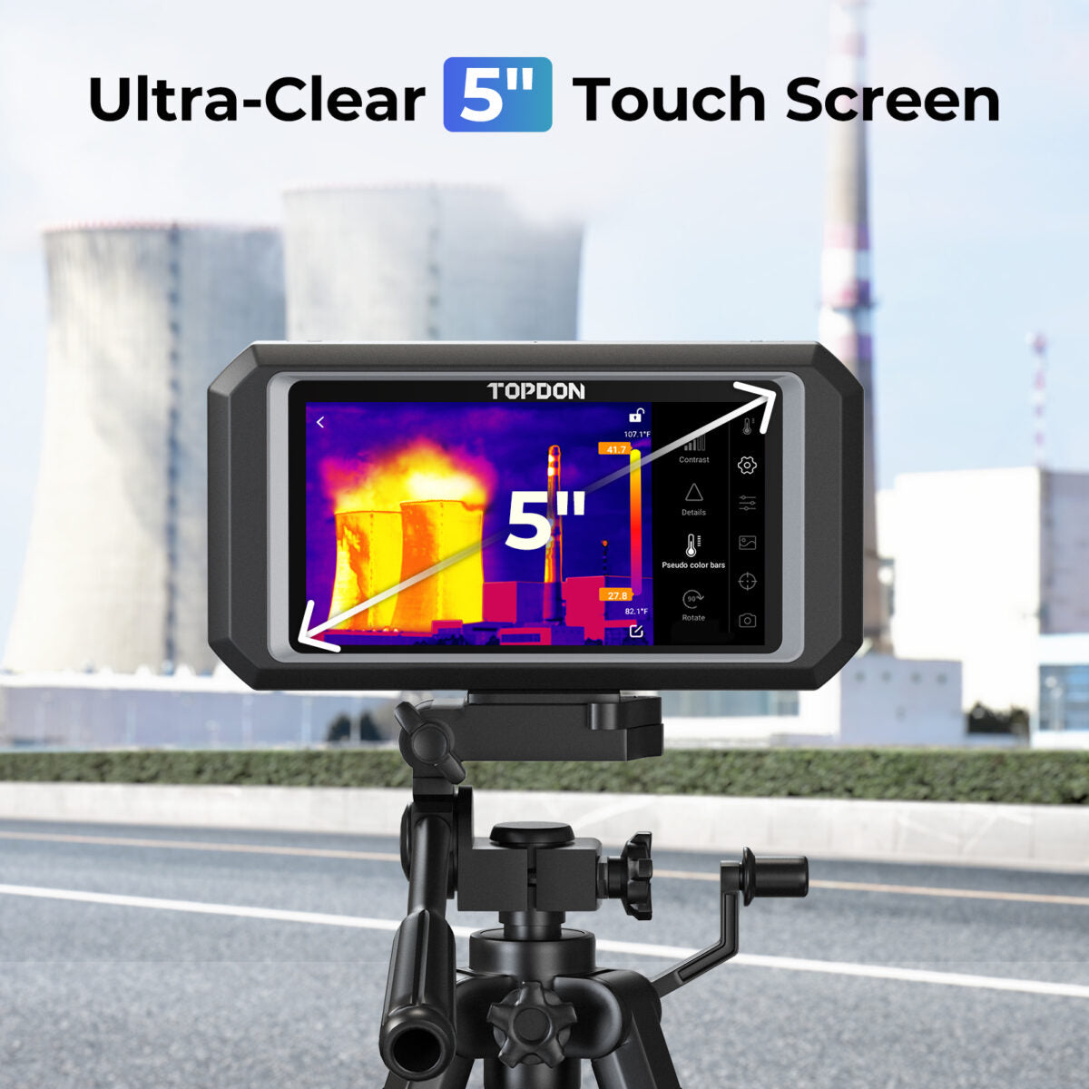 TC003 - 5" Thermal Imaging Camera Tablet 256x192 Resolution