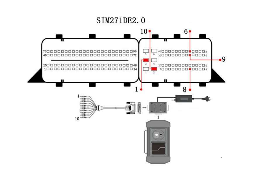 Anti-Theft Programmer MCU3 Adapter Board Kit