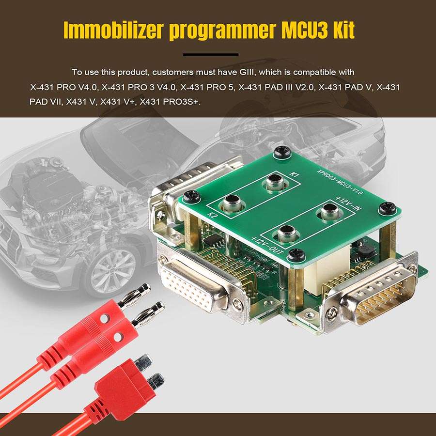 Anti-Theft Programmer MCU3 Adapter Board Kit