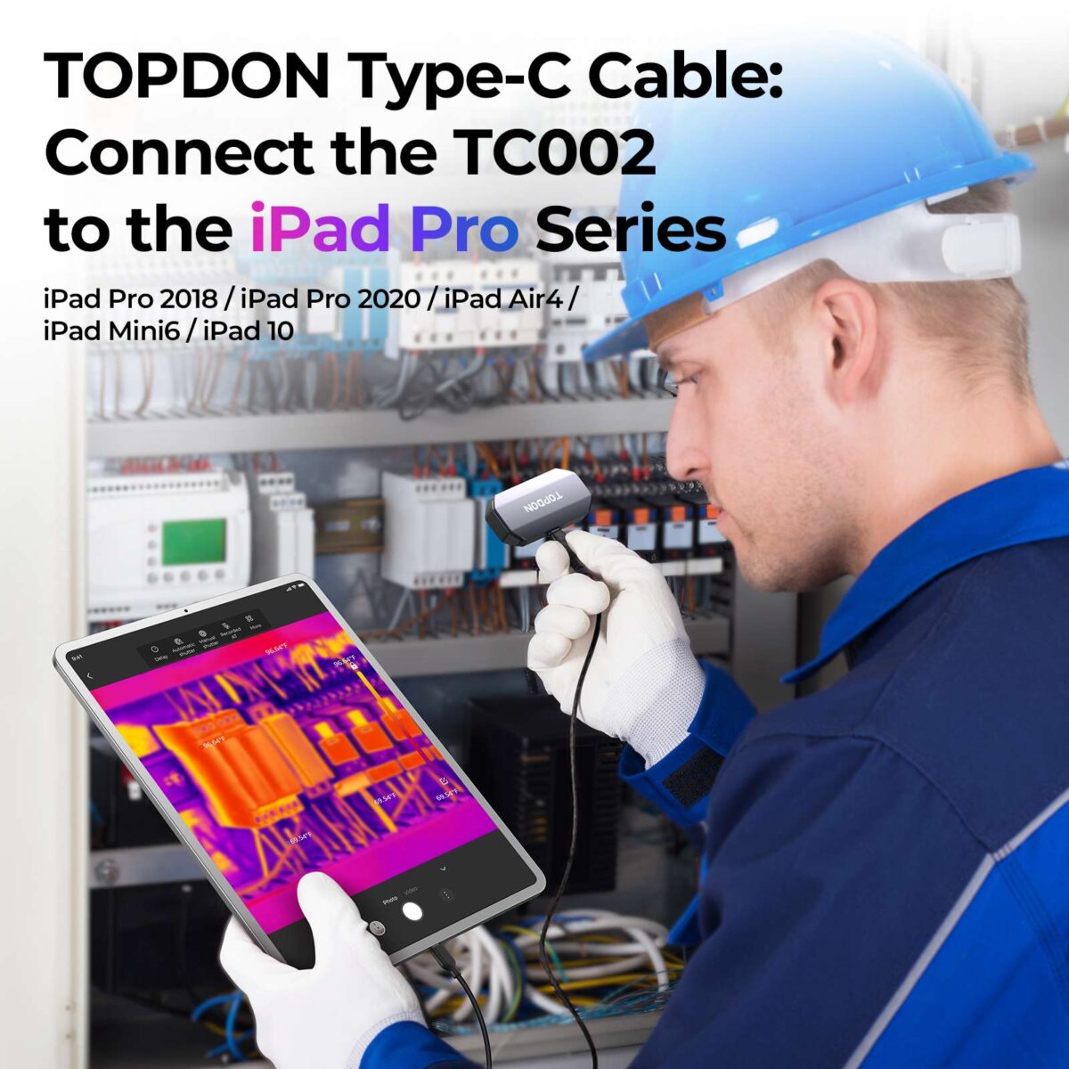 TC002 Lighting-to-Type-C Adapter Cable