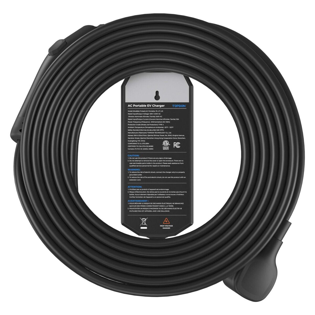 PulseQ AC Portable 32A NEMA 14-50 Plug, 5-15 Adapter