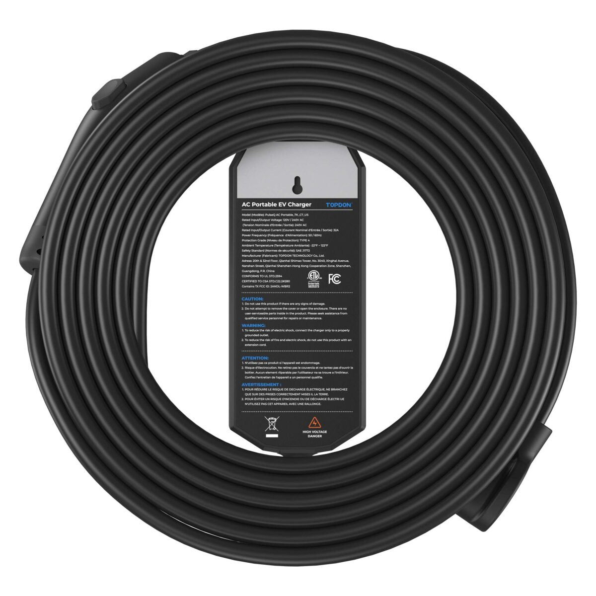 PulseQ AC Portable 32A NEMA 6-50 Plug