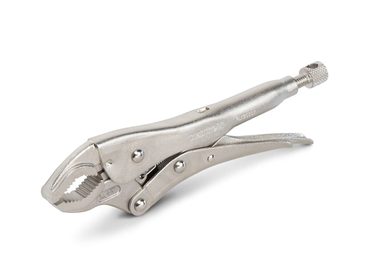 TEKTON 7 Inch Deep Bite Round Jaw Locking Pliers | PLK20007 Main image