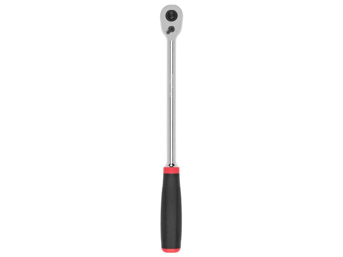TEKTON 3/8 Inch Drive x 12 Inch Quick-Release Comfort Grip Long Ratchet | SRH12112