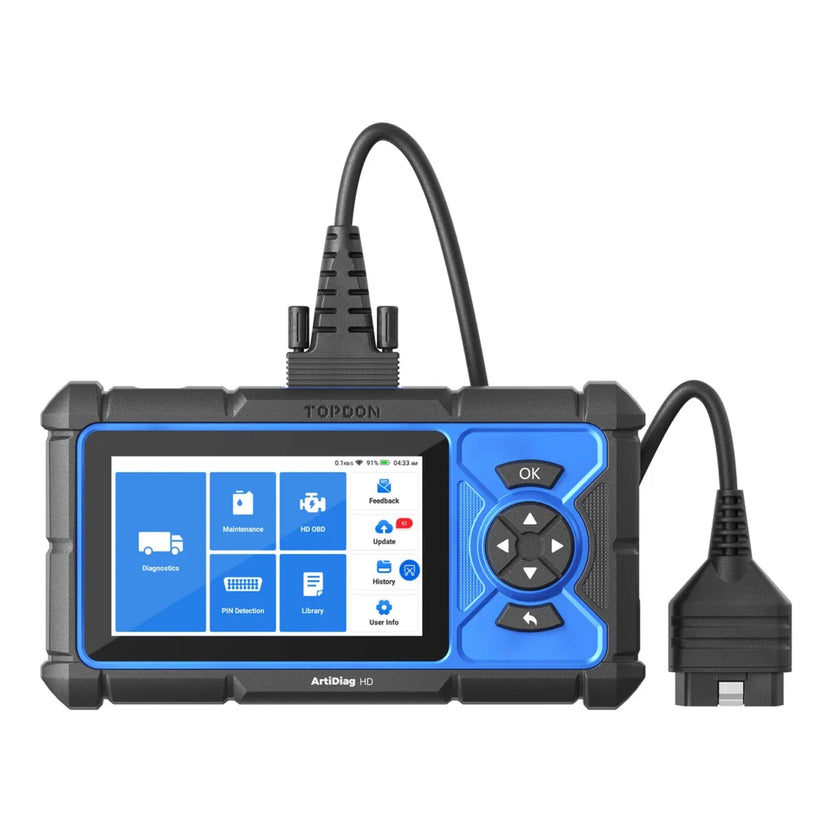 Topdon ArtiDiag HD - 5-inch Heavy-Duty Scan Tool w/ Service Functions Main image