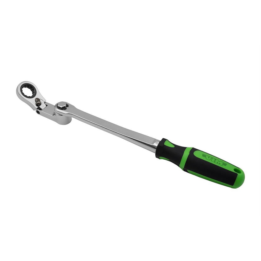 VIM Tools 17MM 100T FLEX HEAD 360 SWIVEL RATCHETING WRENCH Main image