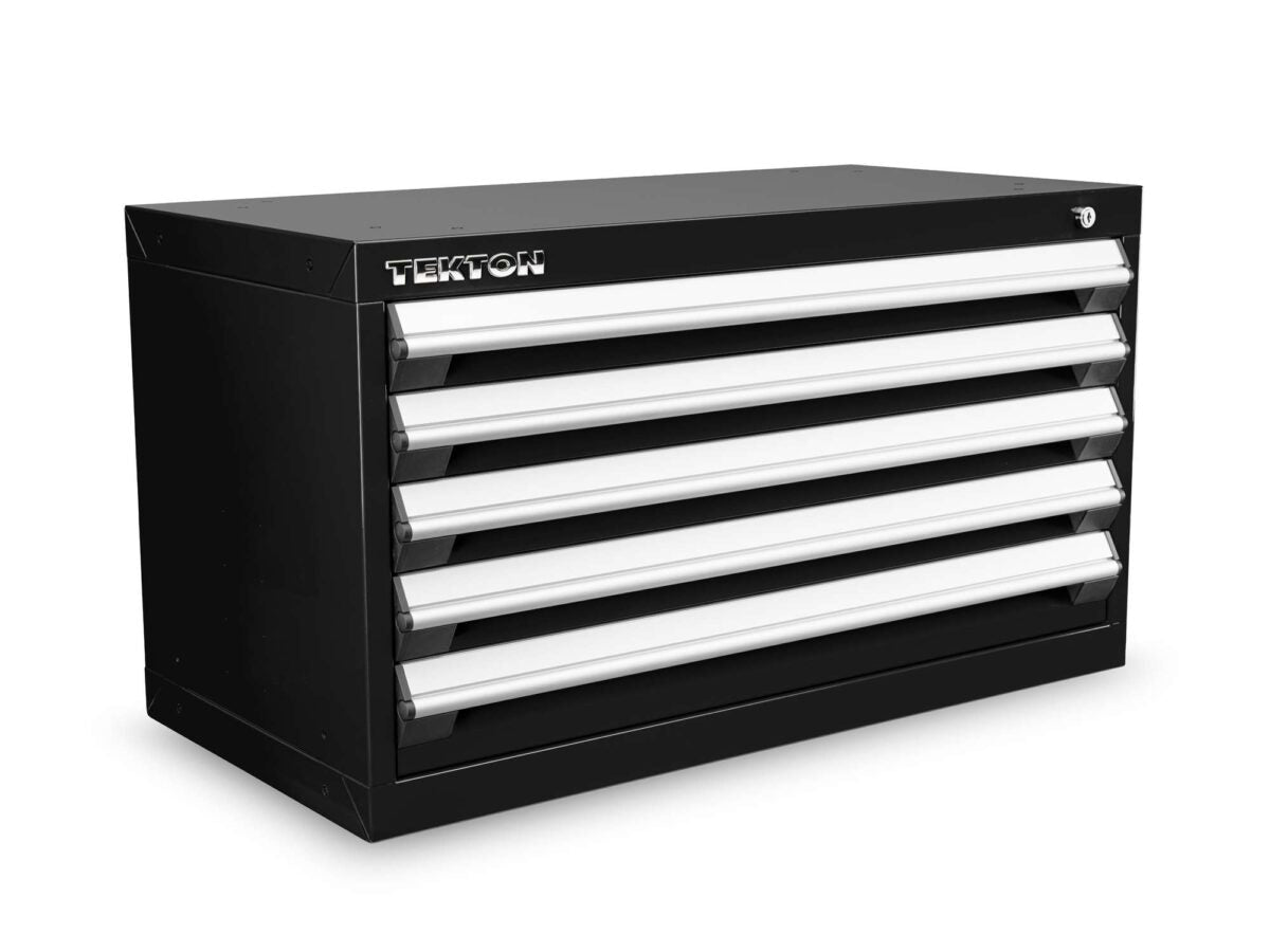 TEKTON 5-Drawer Upper Tool Cabinet, Black (36 W x 18 D x 20 H in.) | OCU30101 Main image