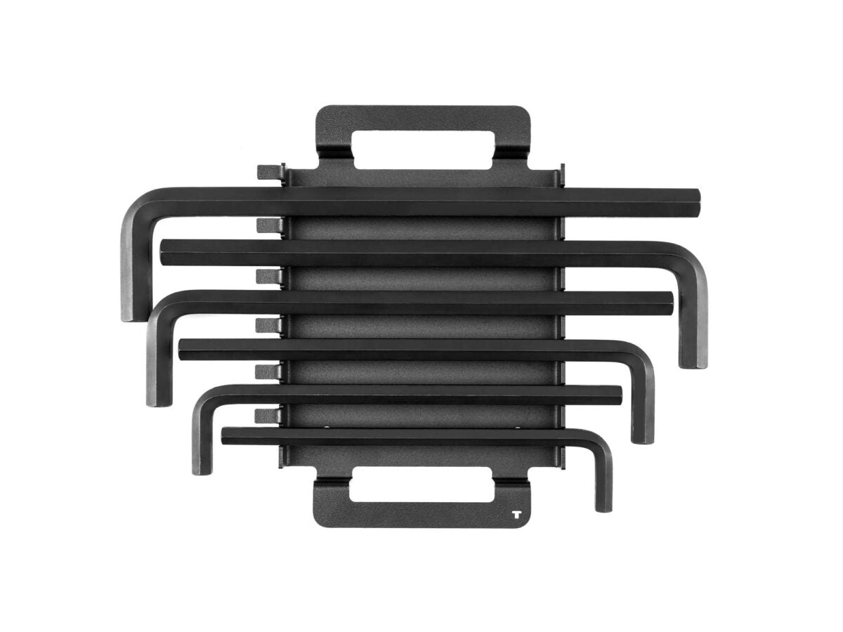 TEKTON Flat End Hex L-Key Set with Rack, 6-Piece (7/16-3/4 in.) | KLX92101