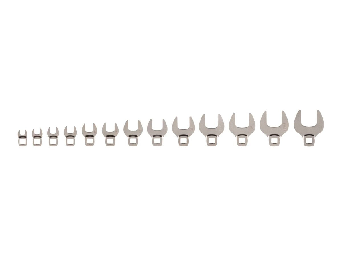 TEKTON 3/8 Inch Drive Crowfoot Wrench Set, 13-Piece (5/16-1 in.) | WCF93102 Main image