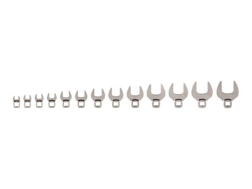 TEKTON 3/8 Inch Drive Crowfoot Wrench Set, 13-Piece (5/16-1 in.) | WCF93102 Main image