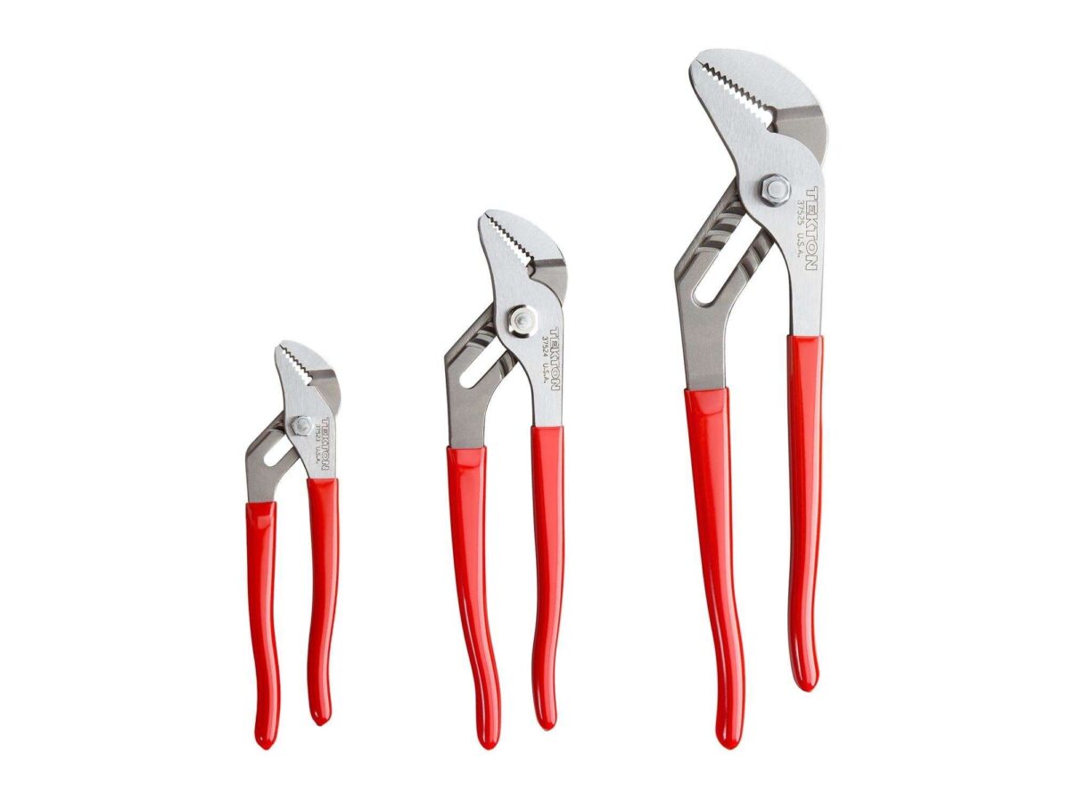 TEKTON Groove Joint Pliers Set, 3-Piece (7, 10, 13 in.) | 90394 Main image