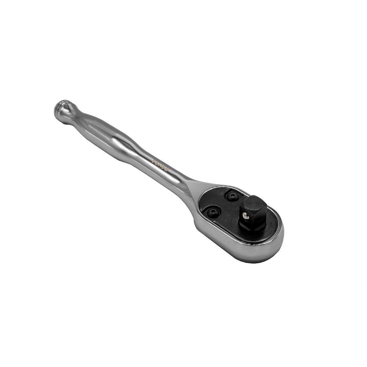 VIM Tools 1/2 Inch Drive 10 Inch OAL 90T Ratchet - Chrome