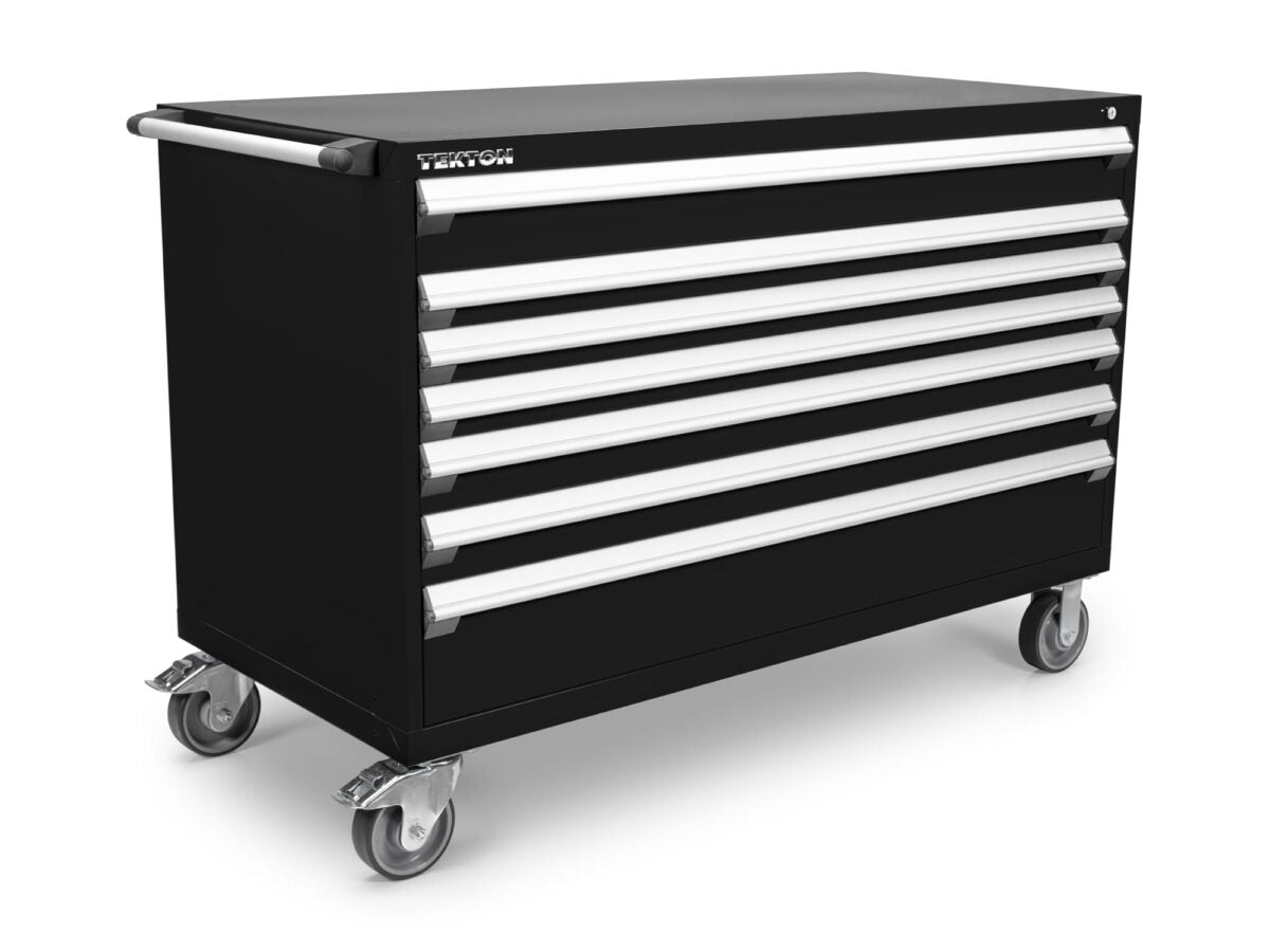 TEKTON 7-Drawer Tool Cabinet, Black (60 W x 27 D x 41.5 H in.) | OCL63100