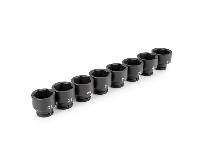 TEKTON 3/4 Inch Drive 6-Point Impact Socket Set, 8-Piece (2-1/16 - 2-1/2 in.) | SID93004 Main image