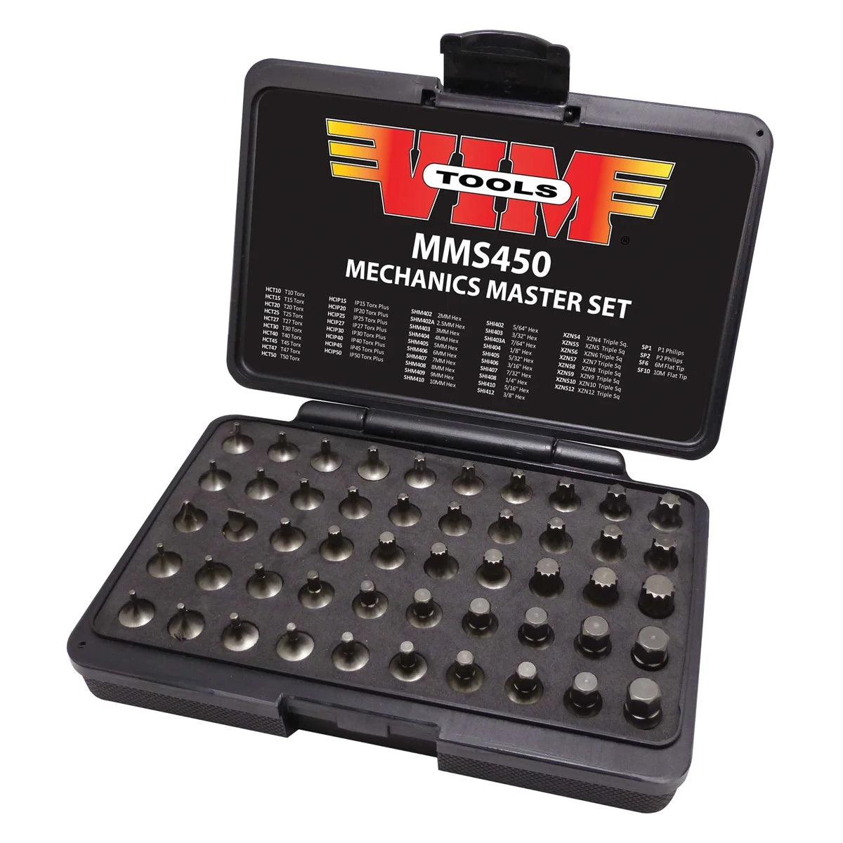 VIM Tools 50-Piece Mechanic's Master Set, 1/4 in. Square Drive Main image