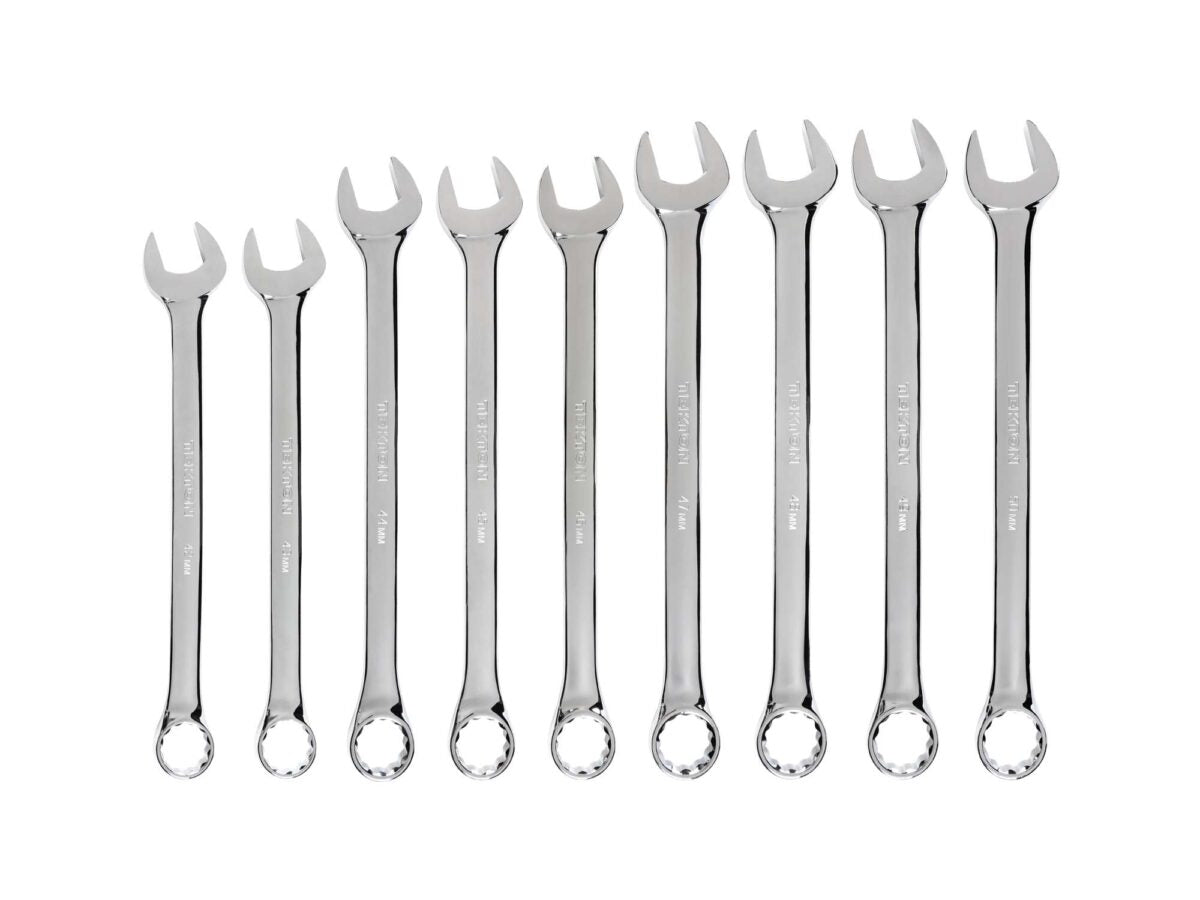 TEKTON Combination Wrench Set, 9-Piece (42-50 mm) | WCB90201