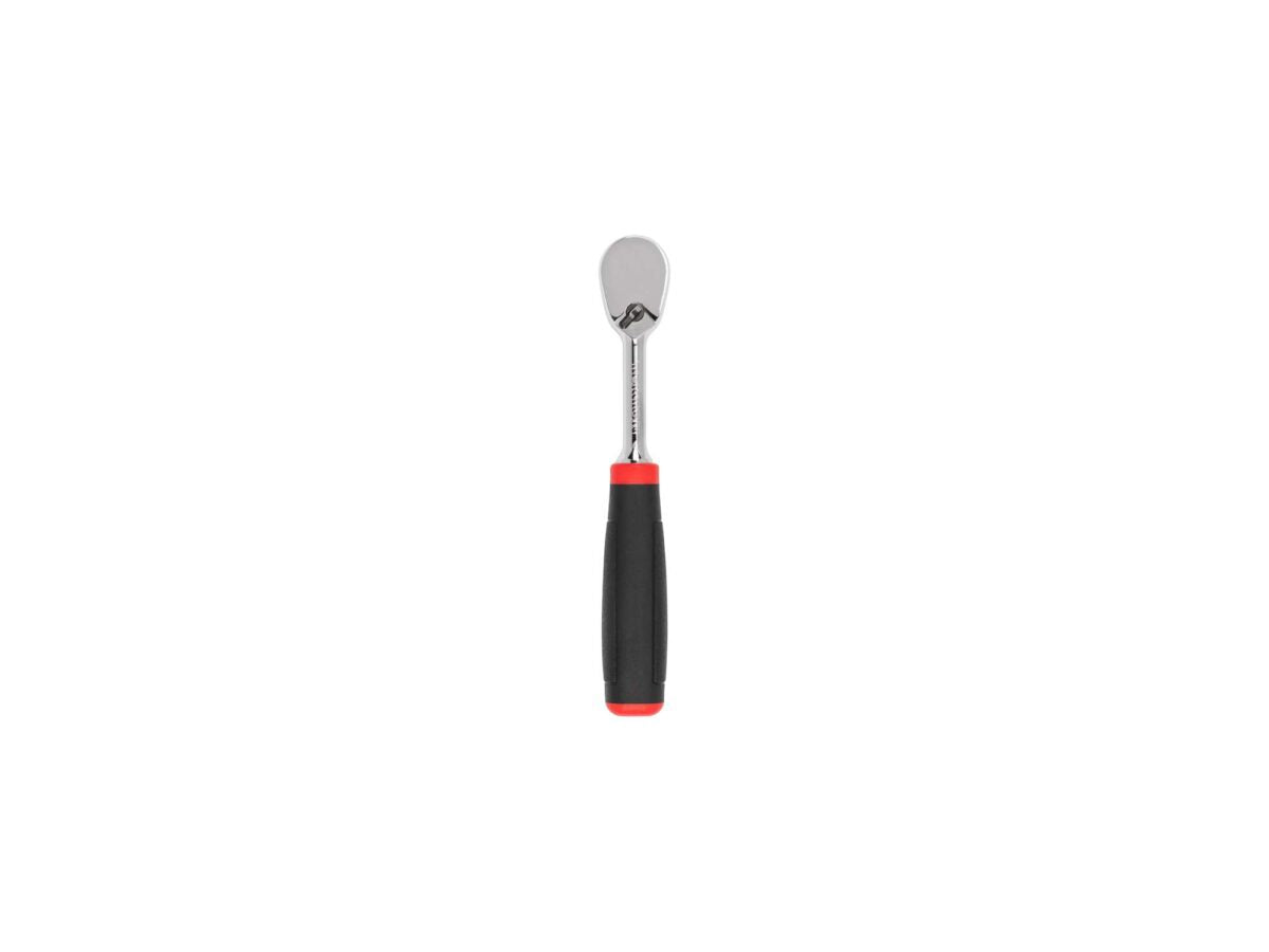 TEKTON 1/4 Inch Drive x 6 Inch Comfort Grip Ratchet | SRH02006
