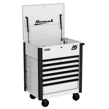 Homak Manufacturing 35 in. Pro Series 7-Drawer Service Cart