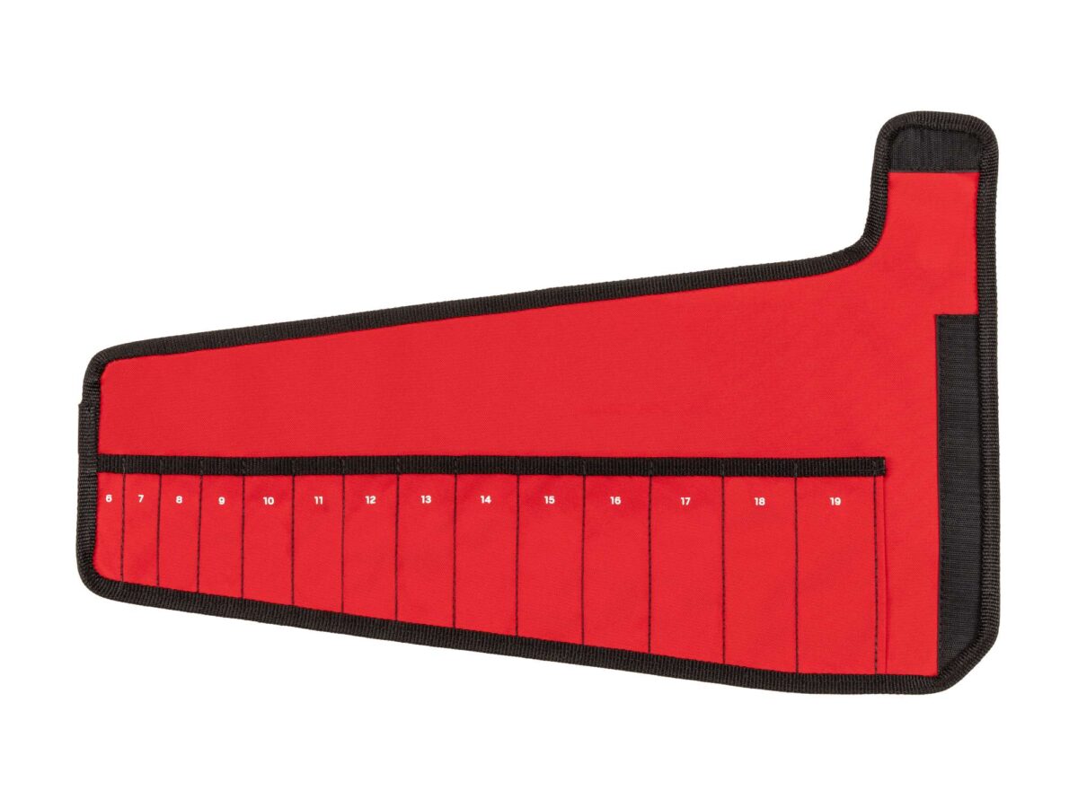 TEKTON 14-Tool Combination Wrench Pouch (6-19 mm) | OTP21202