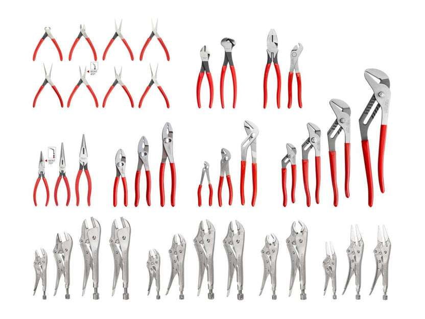 TEKTON Gripping, Cutting, Locking, and Mini Pliers Set (38-Piece) | PLR99021 Main image
