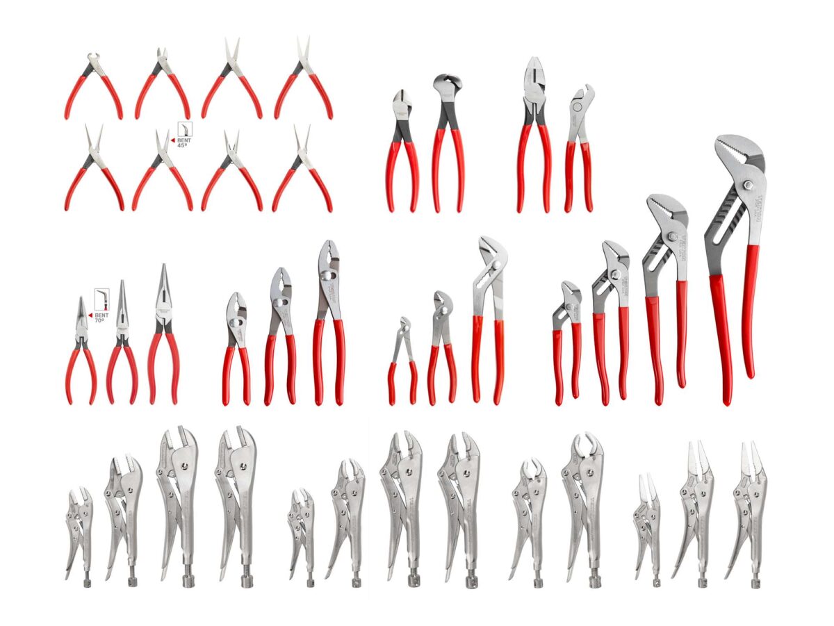 TEKTON Gripping, Cutting, Locking, and Mini Pliers Set (38-Piece) | PLR99021