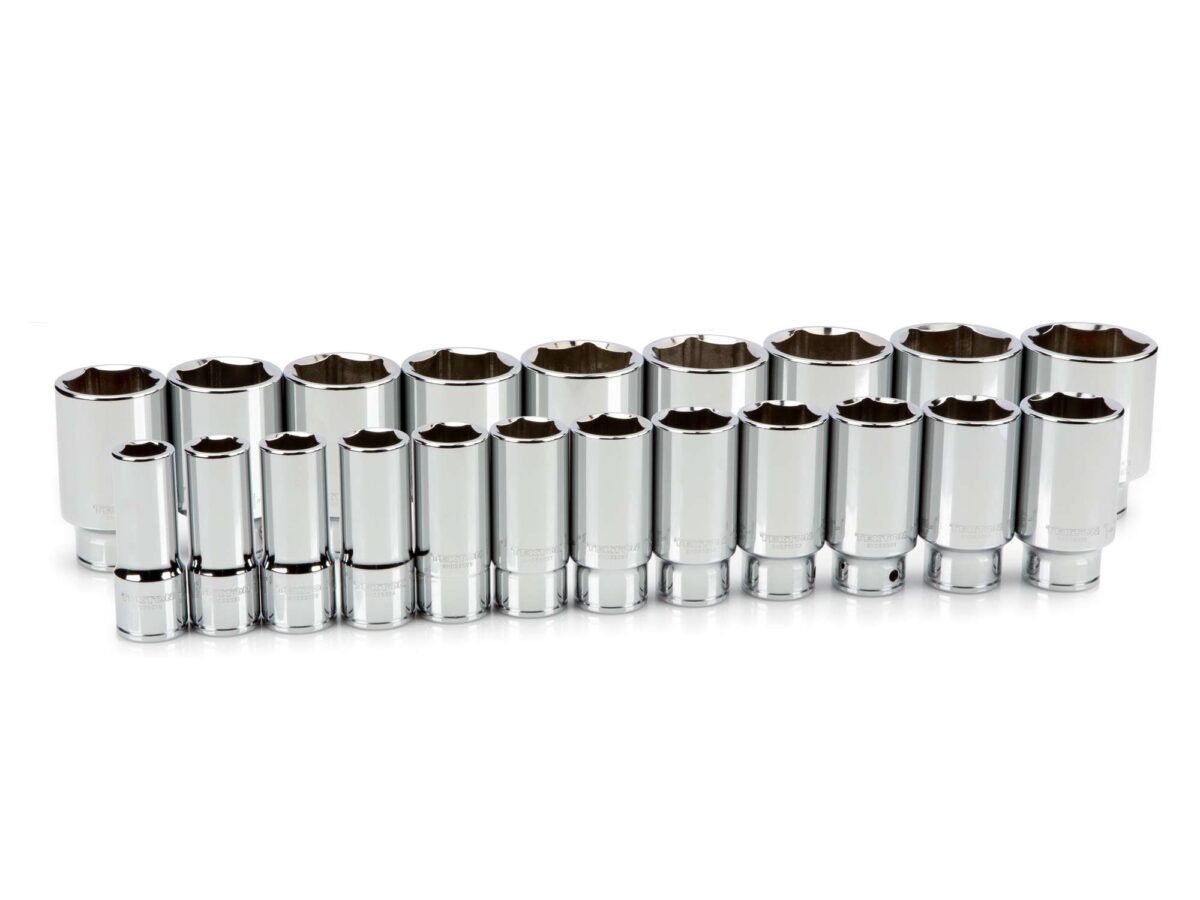 TEKTON 3/4 Inch Drive Deep 6-Point Socket Set, 21-Piece (3/4-2 in.) | SHD93017