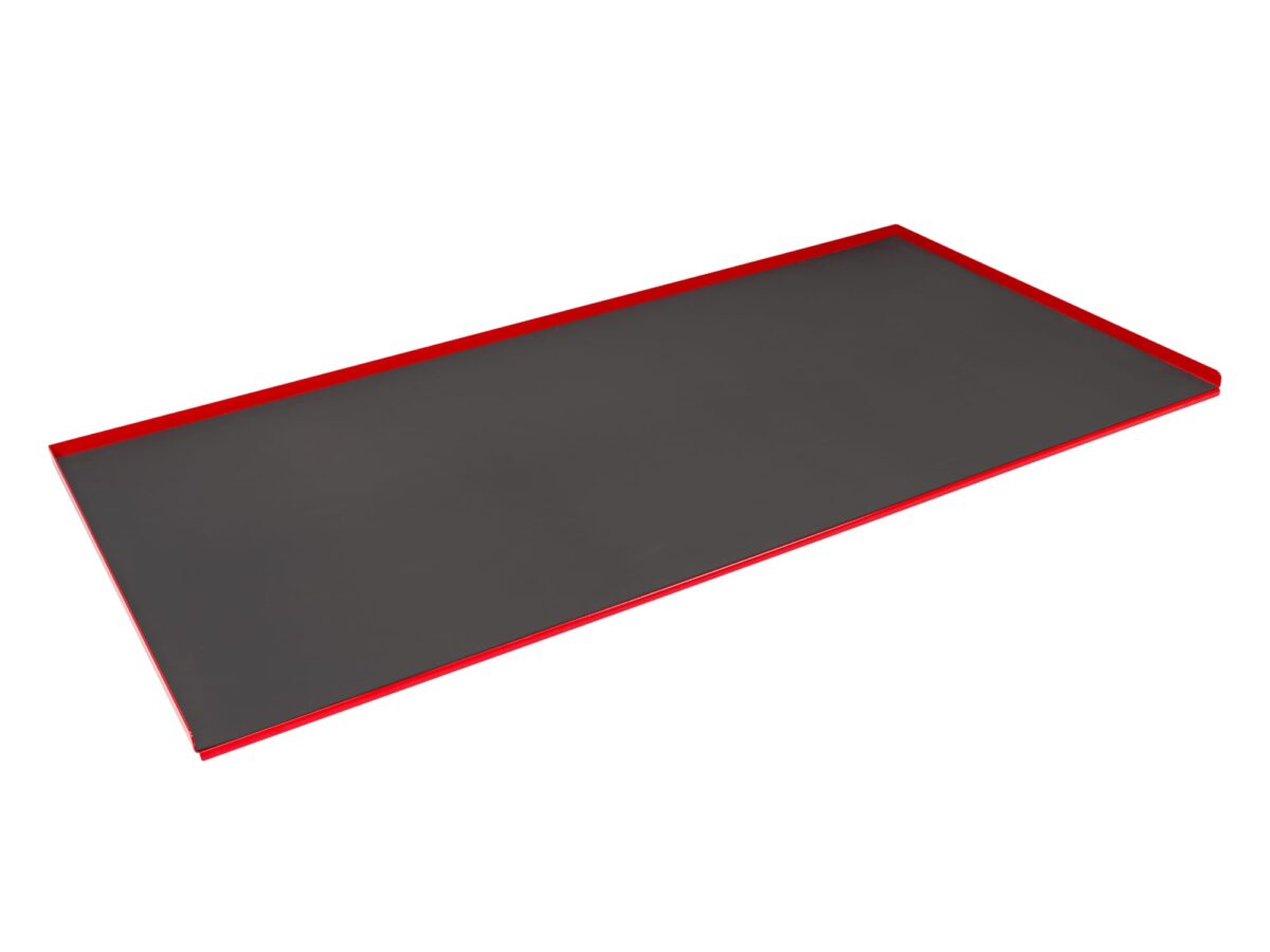TEKTON Red Painted Steel Top with Rubber Mat (60 W x 30 D in.) | OCT64120 Main image