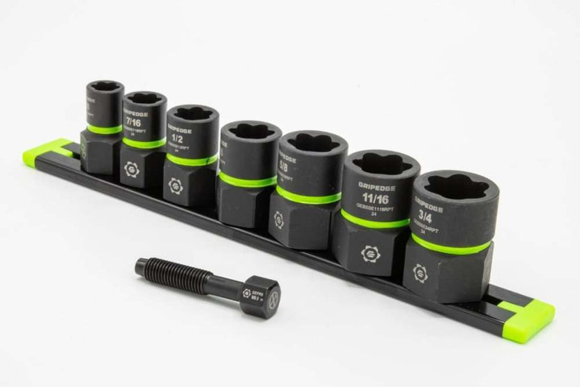 7-PC 3/8" Drive SAE RPT Socket Extractor Set Main image