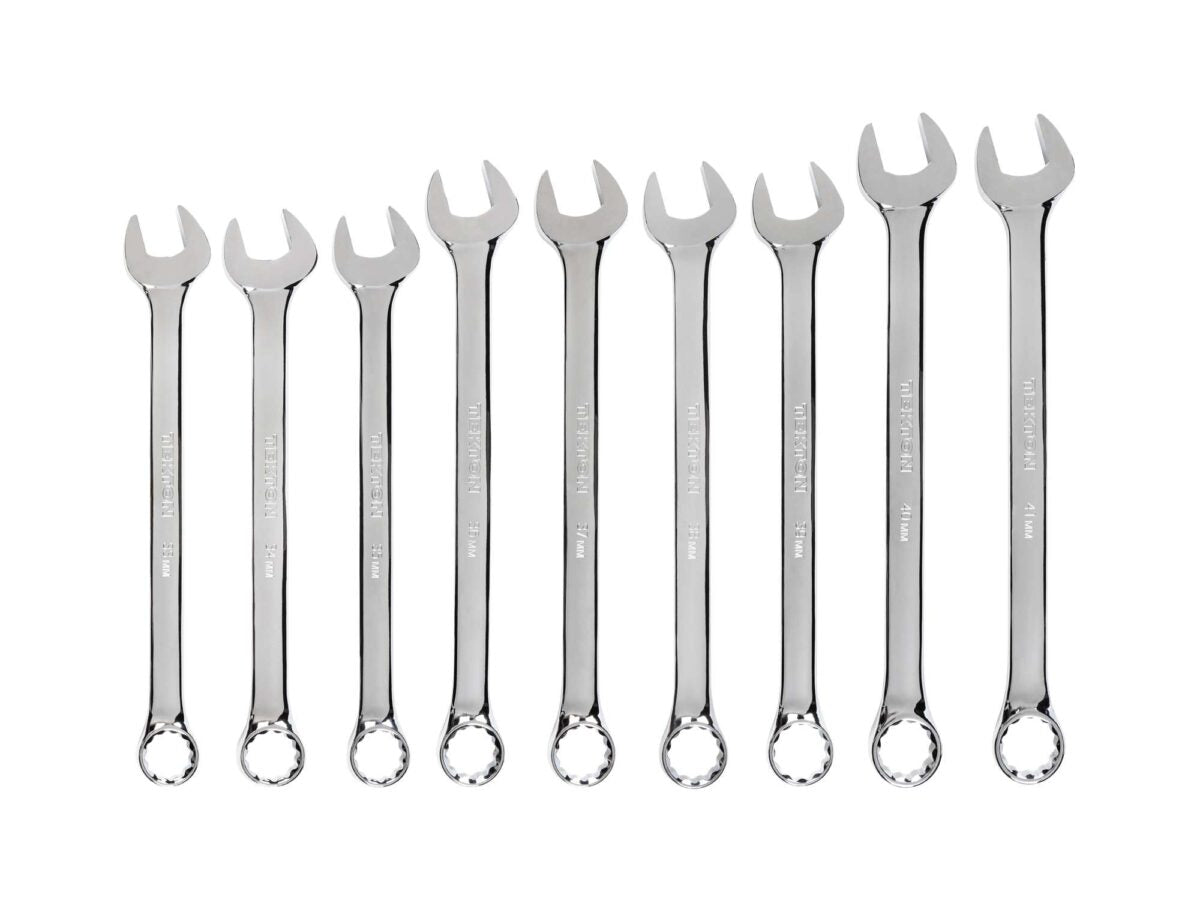 TEKTON Combination Wrench Set, 9-Piece (33-41 mm) | WCB90202 Main image